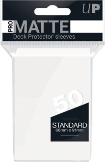 Ultra Pro Ultra-Pro Sleeves, Standard Pro-Matte White (50)