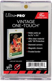 Ultra Pro Vintage Card UV One-Touch Magnetic Holder