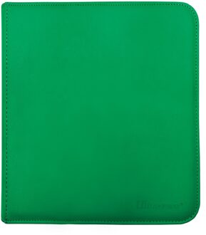 Ultra Pro Vivid 12-Pocket Zippered PRO-Binder - Green