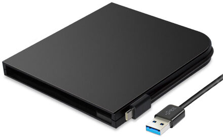 Ultra Slanke Draagbare Dvd-speler Case Type-C + Usb 3.0 Sata 9.0/9.5 Mm Externe Optische Schijf drive Case Box Voor Pc Laptop Notebook 9.0MM