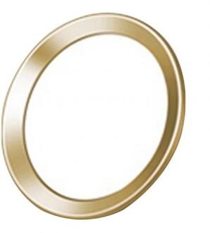 Ultra Slanke Vingerafdruk Ondersteuning Touch Id Metal Home Button Sticker Voor Iphone 5S 7 6S 6 Plus Rood & Black & Gold wit gouden