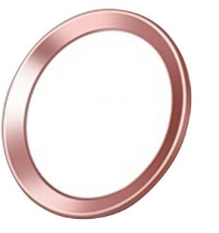 Ultra Slanke Vingerafdruk Ondersteuning Touch Id Metal Home Button Sticker Voor Iphone 5S 7 6S 6 Plus Rood & Black & Gold wit roos goud