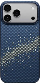 Ultra Slim Backcover voor de Apple iPhone 17 Pro - Milky Way Galaxy Blauw