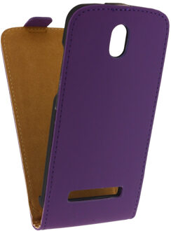 Ultra Slim Flip Case HTC Desire 500 Purple
