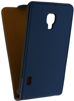 Ultra Slim Flip Case LG Optimus L7 II P710 Dark Blue