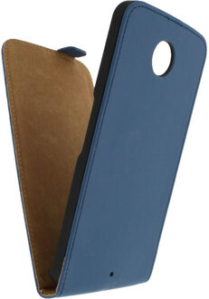 Ultra Slim Flip Case Motorola Google Nexus 6 Blue
