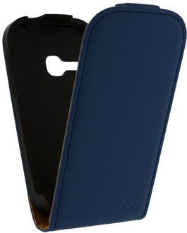 Ultra Slim Flip Case Samsung Galaxy Young S6310 Dark Blue