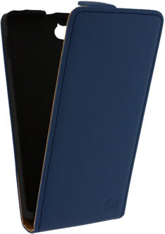 Ultra Slim Flip Case Sony Xperia M Dark Blue