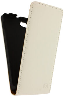 Ultra Slim Flip Case Sony Xperia M White