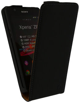 Ultra Slim Flip Case Sony Xperia ZR Black