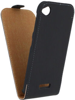 Ultra Slim Flipcase voor de HTC Desire 320 - Zwart