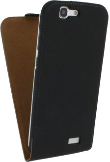 Ultra Slim Flipcase voor de Huawei Ascend G7 - Zwart