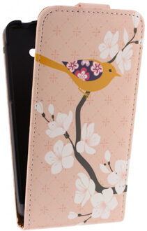 Ultra Slim Flipcase voor de Huawei Y530 - Bird On Branch