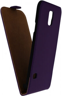 Ultra Slim Flipcase voor de Samsung Galaxy S5 / S5 Plus / S5 Neo - Paars