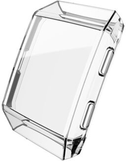Ultra-Slim Precieze Scherm Beschermende Case Cover voor Fitbit Ionische Slimme Horloge transparant