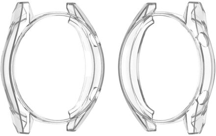 Ultra Slim Protector Case Voor Huawei Horloge Gt 46Mm Soft Hollow Out Horloge Cover Huawei Gt Horloge Case Beschermende bumper Shell transparant