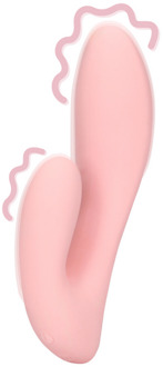 Ultra Soft Silicone G-Spot Vibrator - Cherry Chiffon