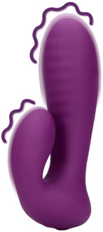 Ultra Soft Silicone G-Spot Vibrator - Orchidee Paars