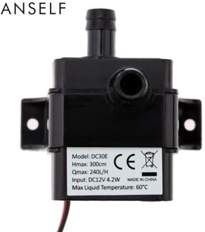 Ultra-stille Mini DC12V 4.2 W Micro Brushless Water Olie Pomp Waterdichte Dompelpompen Aquarium Circulerende 240L/H Lift 300 cm