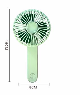 Ultra-stille Usb Opladen Low Noise Smart Thuis Draagbare Mini Handheld Fan Zomer Cool Pocket Fan GN