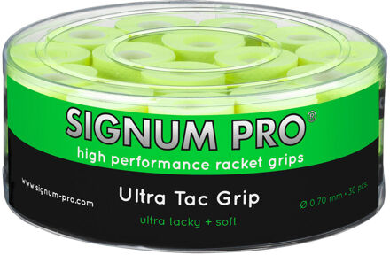 Ultra Tac Grip Verpakking 30 Stuks geel - one size