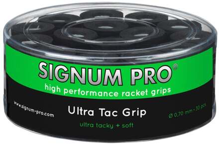 Ultra Tac Grip Verpakking 30 stuks zwart - nosize