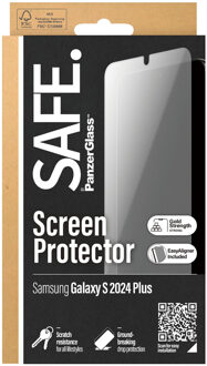 Ultra-Wide Fit Screenprotector Refresh incl. applicator voor de Samsung Galaxy S24 Plus Transparant