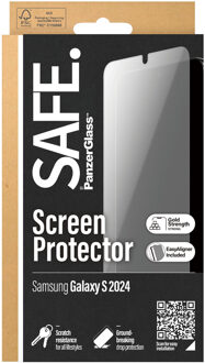 Ultra-Wide Fit Screenprotector Refresh incl. applicator voor de Samsung Galaxy S24 Transparant