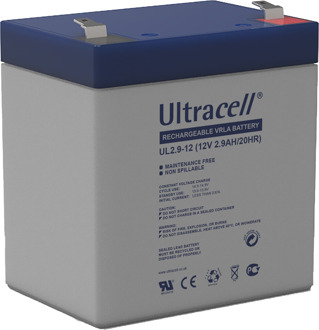Ultracell Loodaccu Ultracell UL 12v 2900mAh