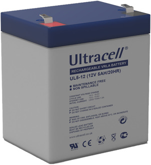Ultracell UL 12Volt 5Ah Loodaccu