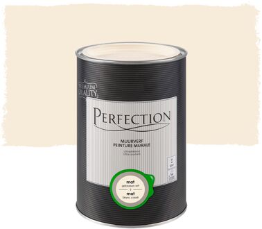 Ultradekkend Muurverf - Mat - Gebroken Wit Ral 9010 - 1l