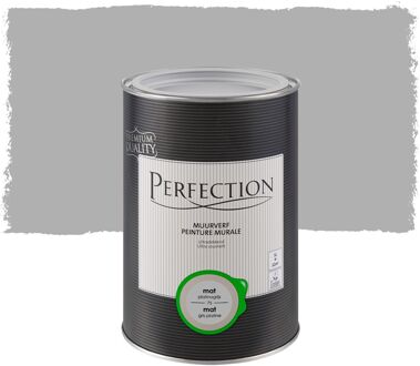 Ultradekkend Muurverf - Mat - Platinagrijs - 1l