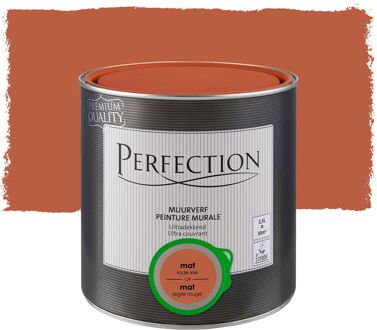 Ultradekkend Muurverf - Mat - Rode Klei - 2,5l