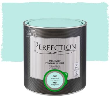 Ultradekkend Muurverf - Mat - Sea Green - 2,5l