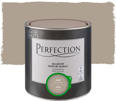 Ultradekkend Muurverf - Mat - Taupe - 2,5l