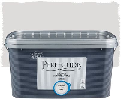 Ultradekkend Muurverf - Zijdeglans - Fluweel Grijs - 5l