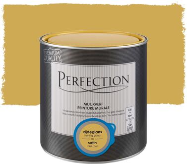 Ultradekkend Muurverf - Zijdeglans - Honing Goud - 2,5l