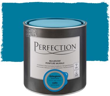 Ultradekkend Muurverf - Zijdeglans - Petrol Blue - 2,5l