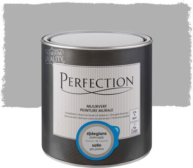 Ultradekkend Muurverf - Zijdeglans - Platinagrijs - 2,5l