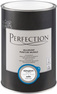 Ultradekkend Muurverf - Zijdeglans - Puur Wit - 1l