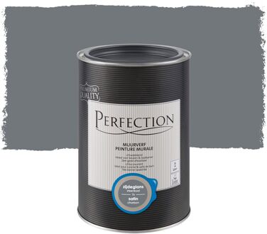 Ultradekkend Muurverf - Zijdeglans - Steenkool - 1l