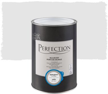 Ultradekkend Muurverf - Zijdeglans - Zachtgrijs - 1l