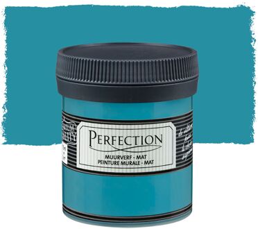 Ultradekkend Verftester - Mat - Lagune Blauw - 75ml