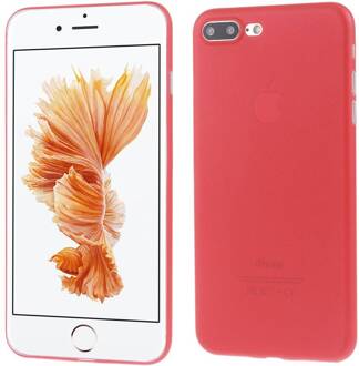 Ultradun Rood iPhone 7 plus TPu hoesje
