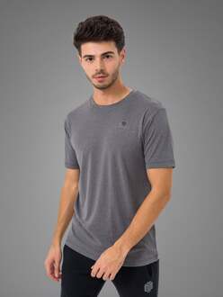 Ultralicht basic T-shirt - maat S Donkergrijs