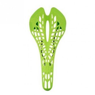 Ultralichte Shockproof Spider Web Mtb Fiets Seat Hollow Zadel Kussen groen
