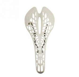 Ultralichte Shockproof Spider Web Mtb Fiets Seat Hollow Zadel Kussen wit