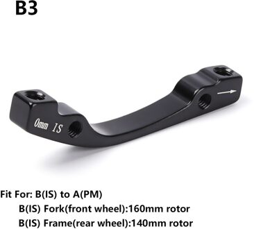 Ultralight 180/203/140/160Mm Mountainbike Rotor Schijfrem Adapter Pm/Is Converter Een naar B Fiets Accessoires B3