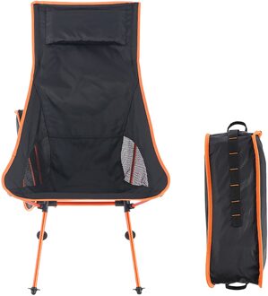 Ultralight Afneembare Draagbare Maan Stoel Lichtgewicht Stoel Vouwen Uitgebreide Seat Office Home Vissen Camping Bbq Tuin # G35 Oranje