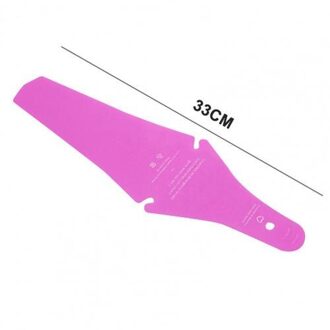 Ultralight Bike Fender Verwijderbare Universele Plastic Mountain Fiets Spatbord Voor Mtb Fietsen Fiets Onderdelen Paars